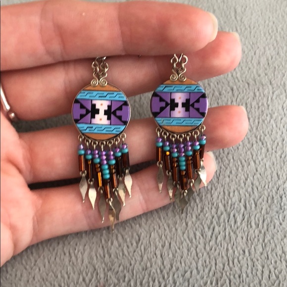 Dangle earrings - Picture 2 of 2